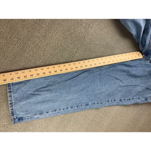 Levi's Men's 34x29 550 Relaxed Fit Blue Light Wash Straights Jeans - Picture 8 of 14